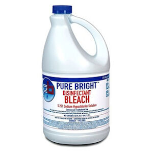 BLEACH CHLORINE 5.25% GALLON 6/CS